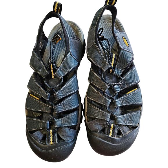 Keen Men's Newport H2 Waterproof Sandals Navy / Gray Size 11 - Picture 5 of 12